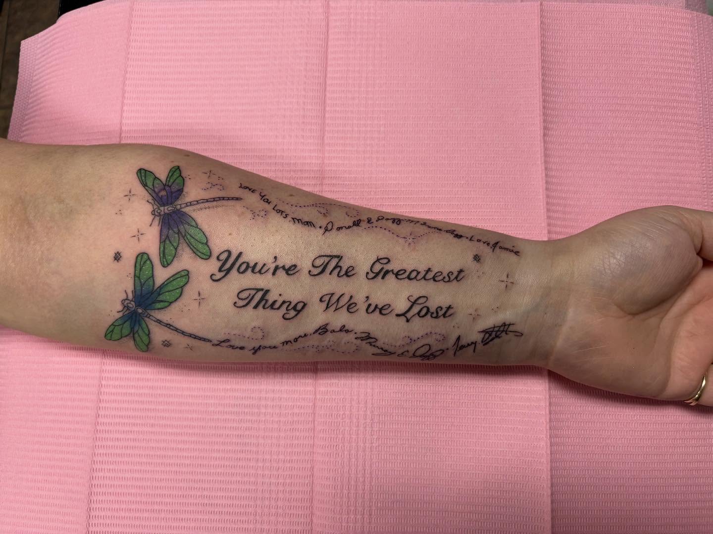 Tattoo by @jennas_drawings — dotwork