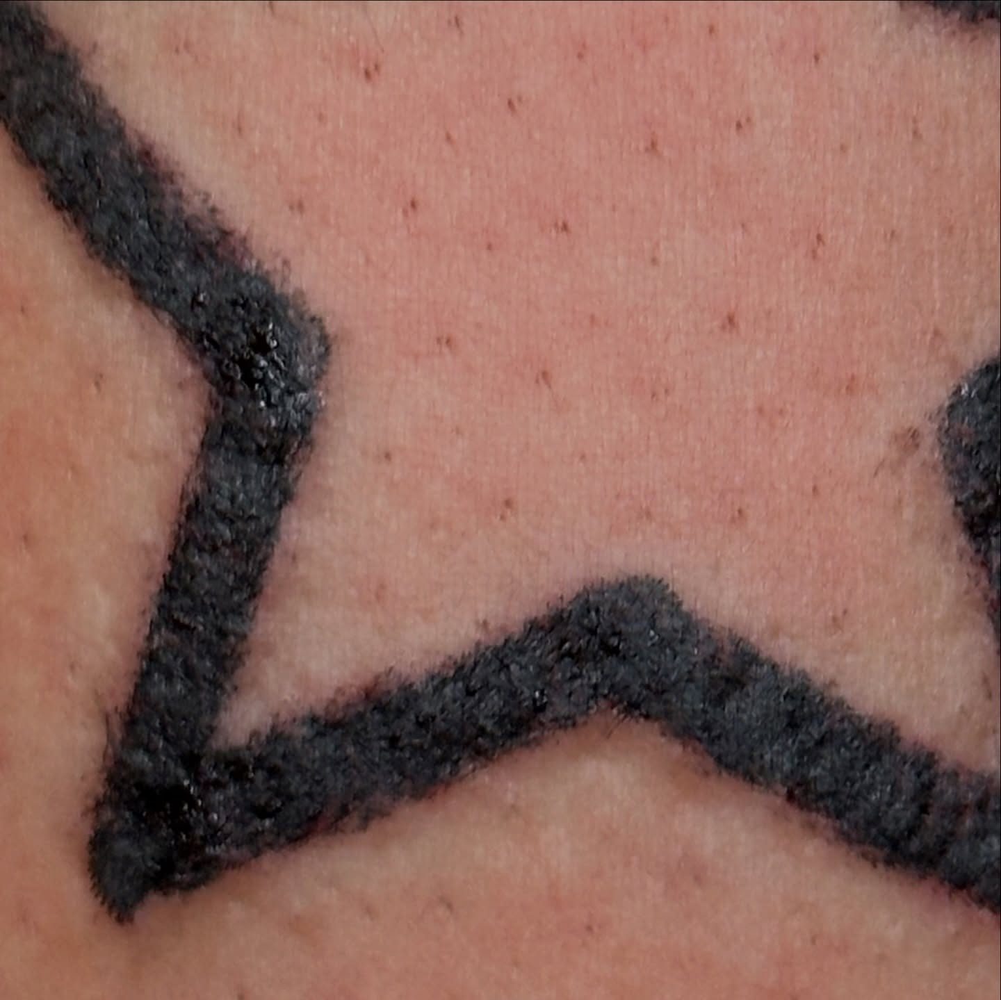 Abstract pattern black and grey tattoo by paulina
