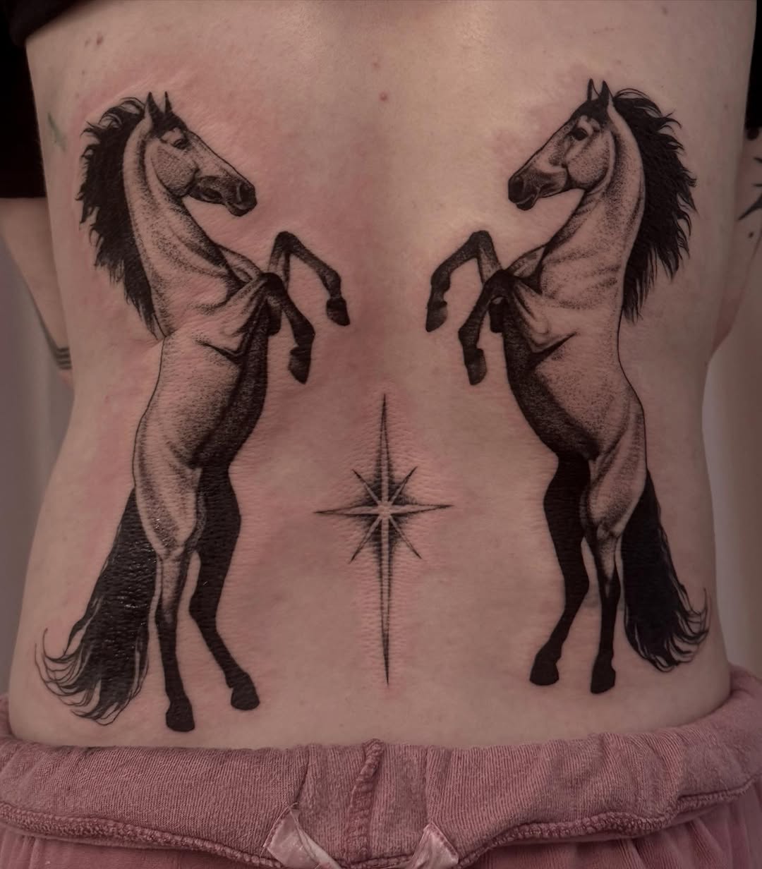 Tattoo by @clairelartstudio — realism, black_and_grey