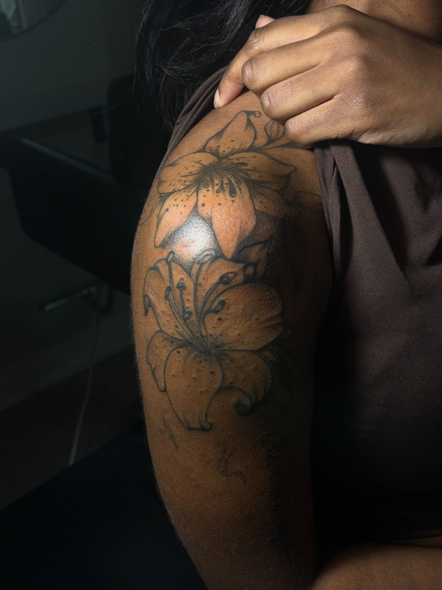 Tattoo by @skorpioink — black_and_grey