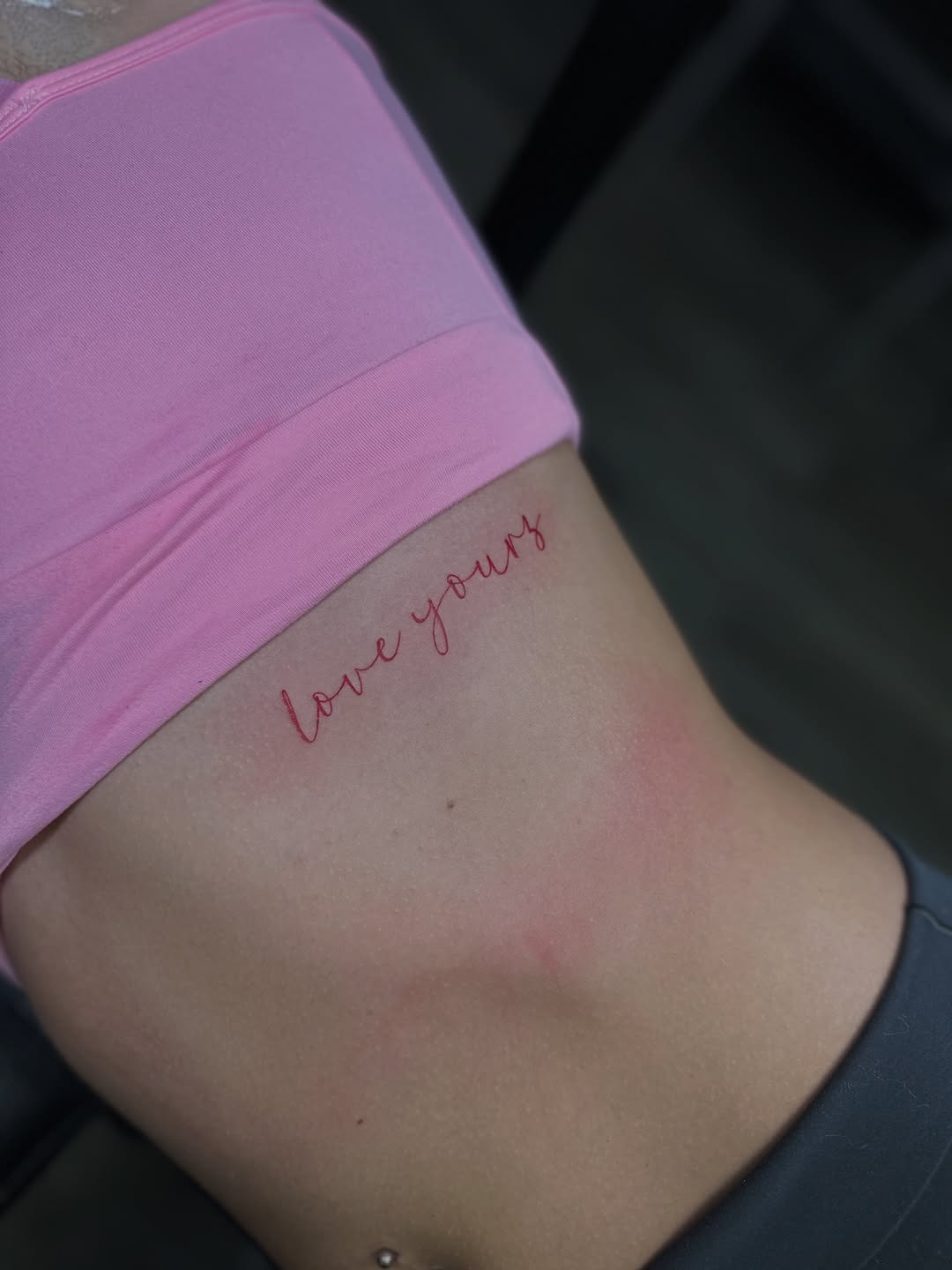 Tattoo by @richardtattooart โ lettering_script, fine_line