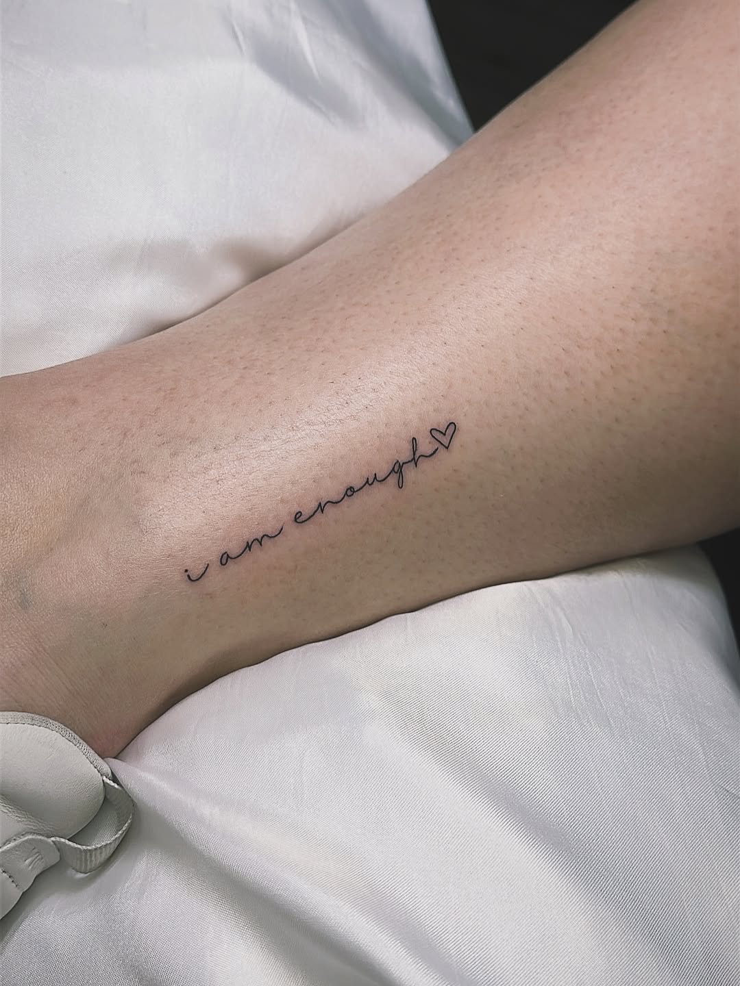 Tattoo by @richardtattooart โ lettering_script, fine_line