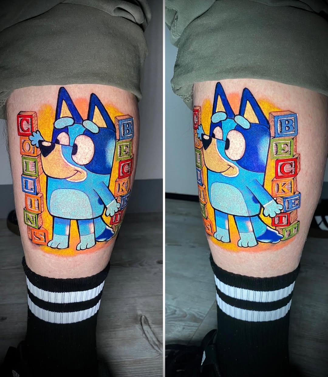 Tattoo by @aortiz_tattoos — new_school, anime