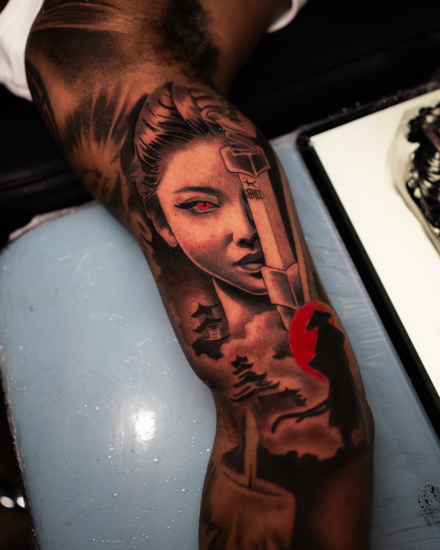 Tattoo by @inkbyjavi — realism, dark_realism