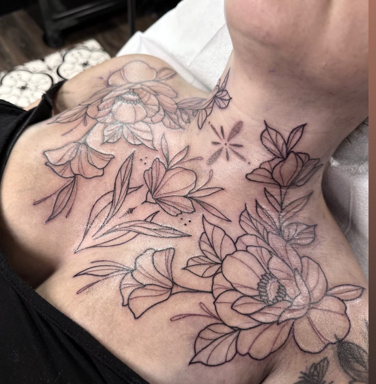 Tattoo by @meechtattoos_ — black_and_grey