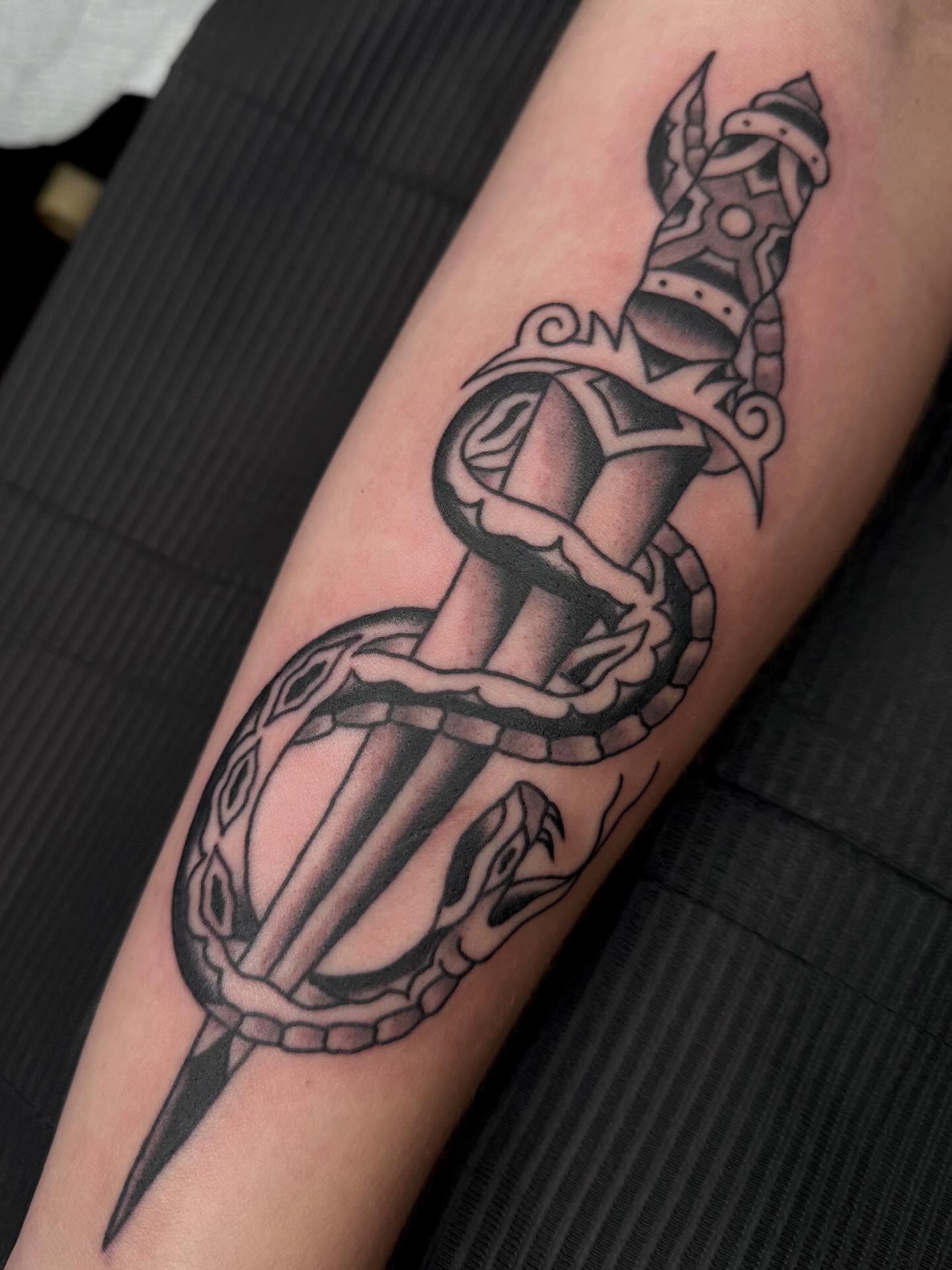 Tattoo by @acdpdx — black_and_grey