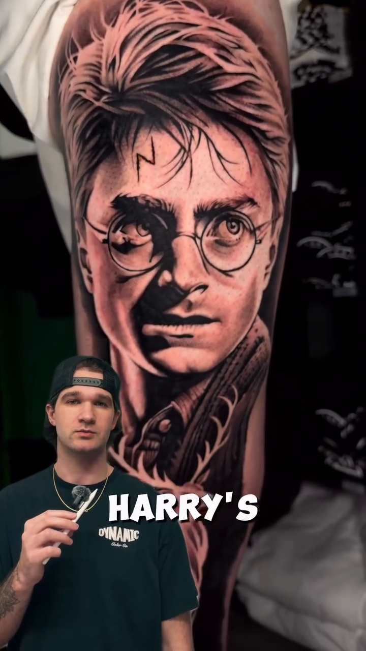 Tattoo by @arvay_tattoos — realism, black_and_grey