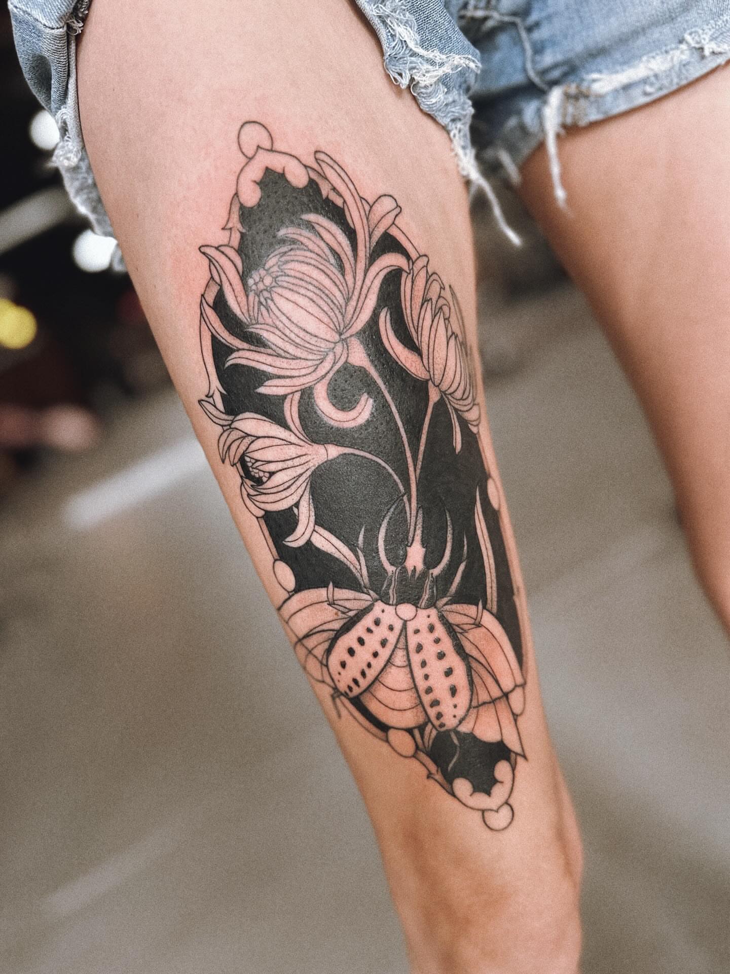 Tattoo by @anagram_tattoos — black_and_grey