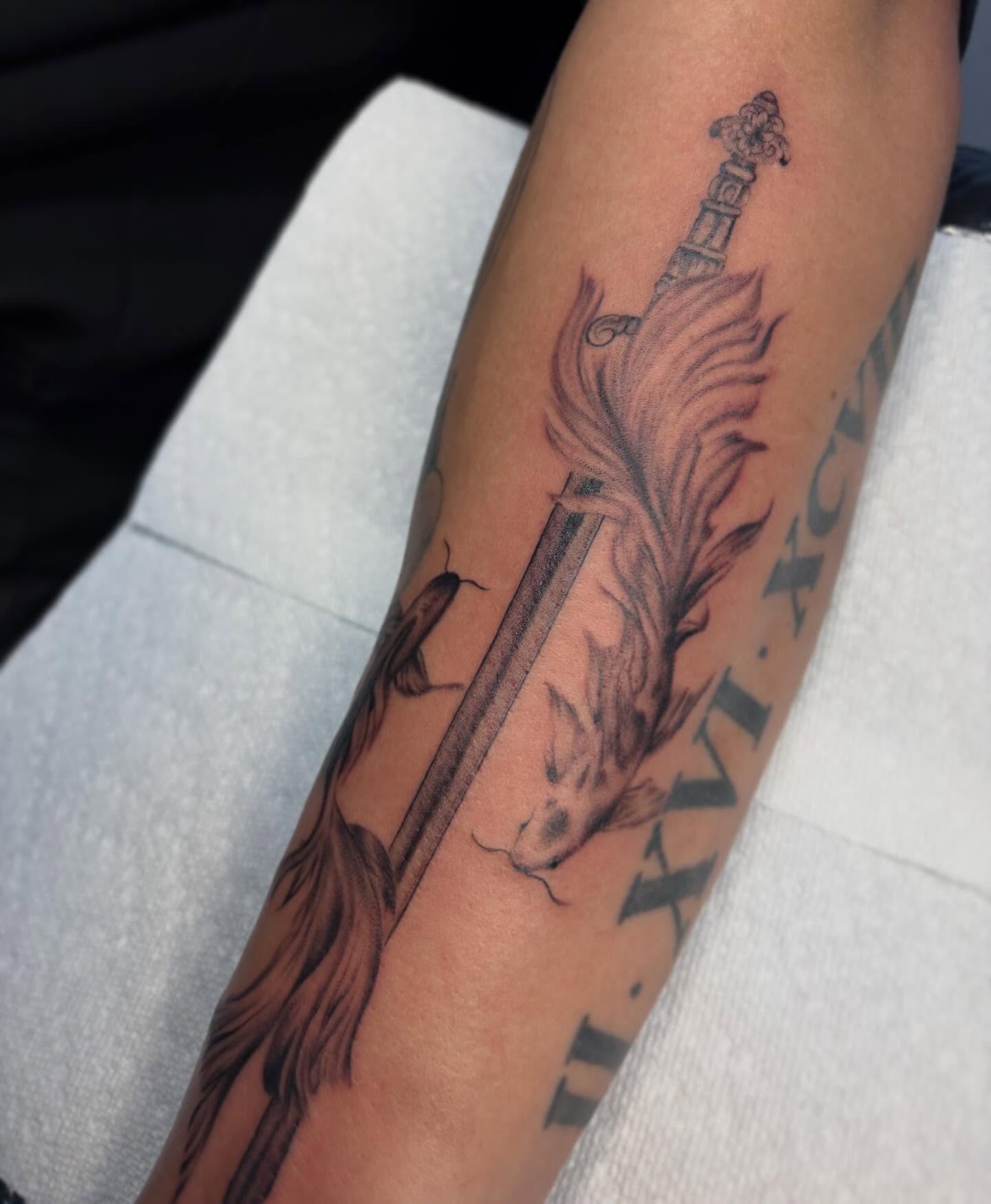 Tattoo by @inkbyjackie_ β black_and_grey