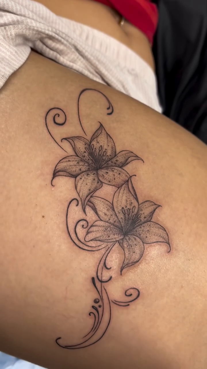 Tattoo by @valadeztattoo — fine_line, black_and_grey