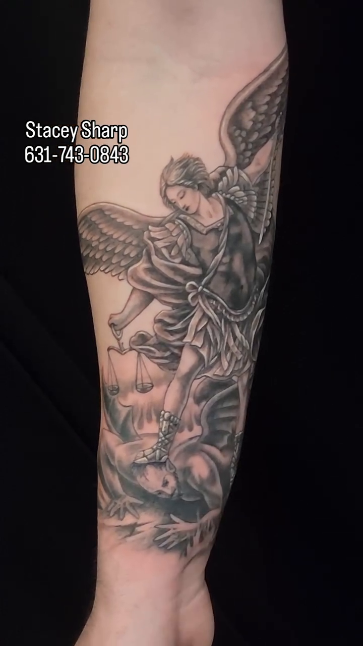 Tattoo by @sharptattoos — black_and_grey, realism