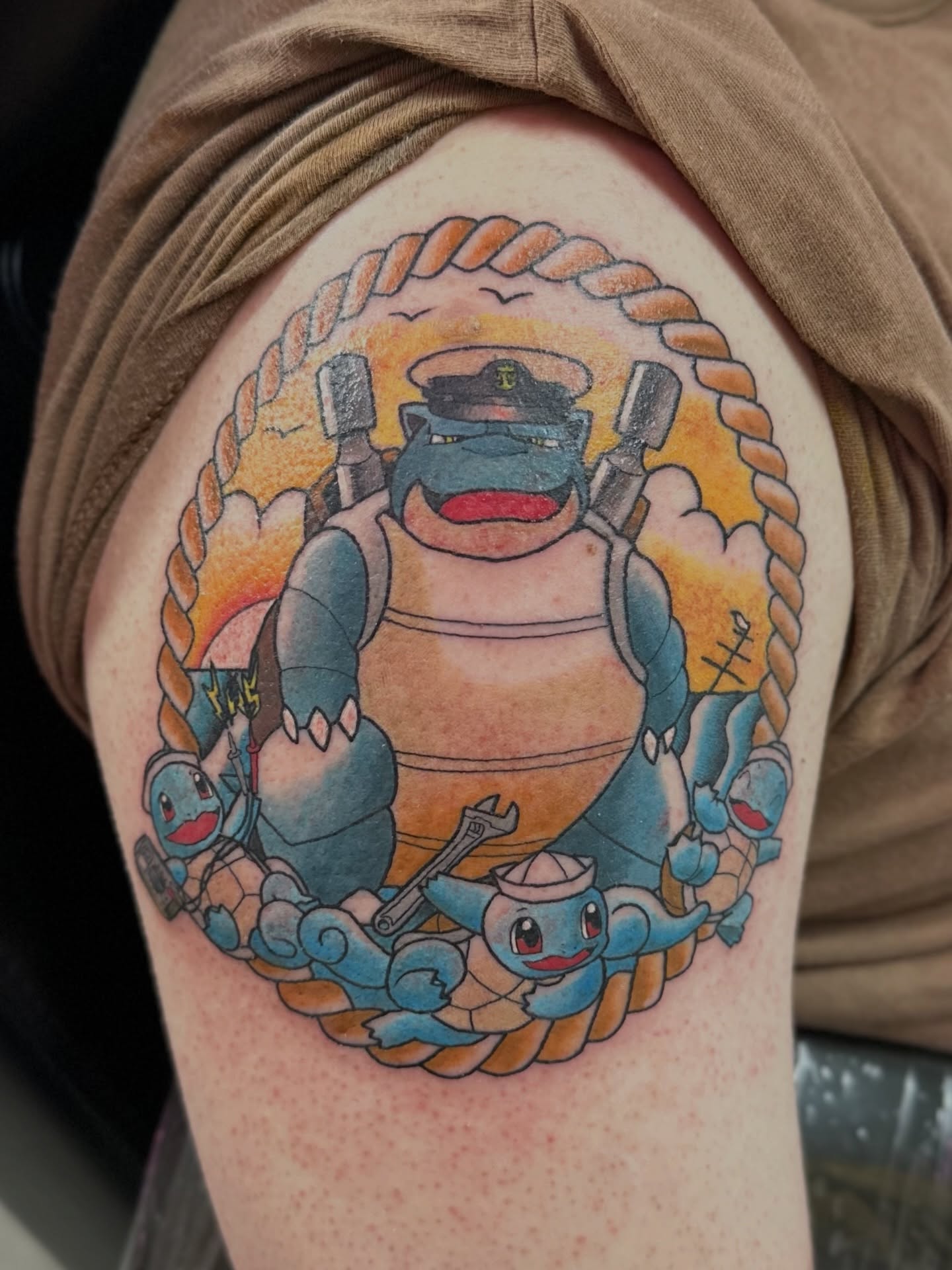 Tattoo by @tonitakaaa — new_school, illustrative