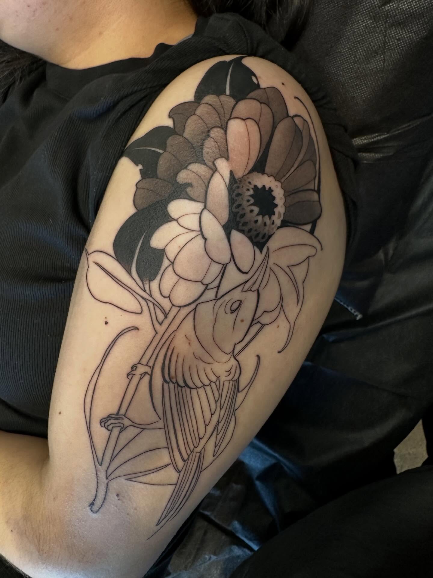 Tattoo by @nathanadsitart — black_and_grey