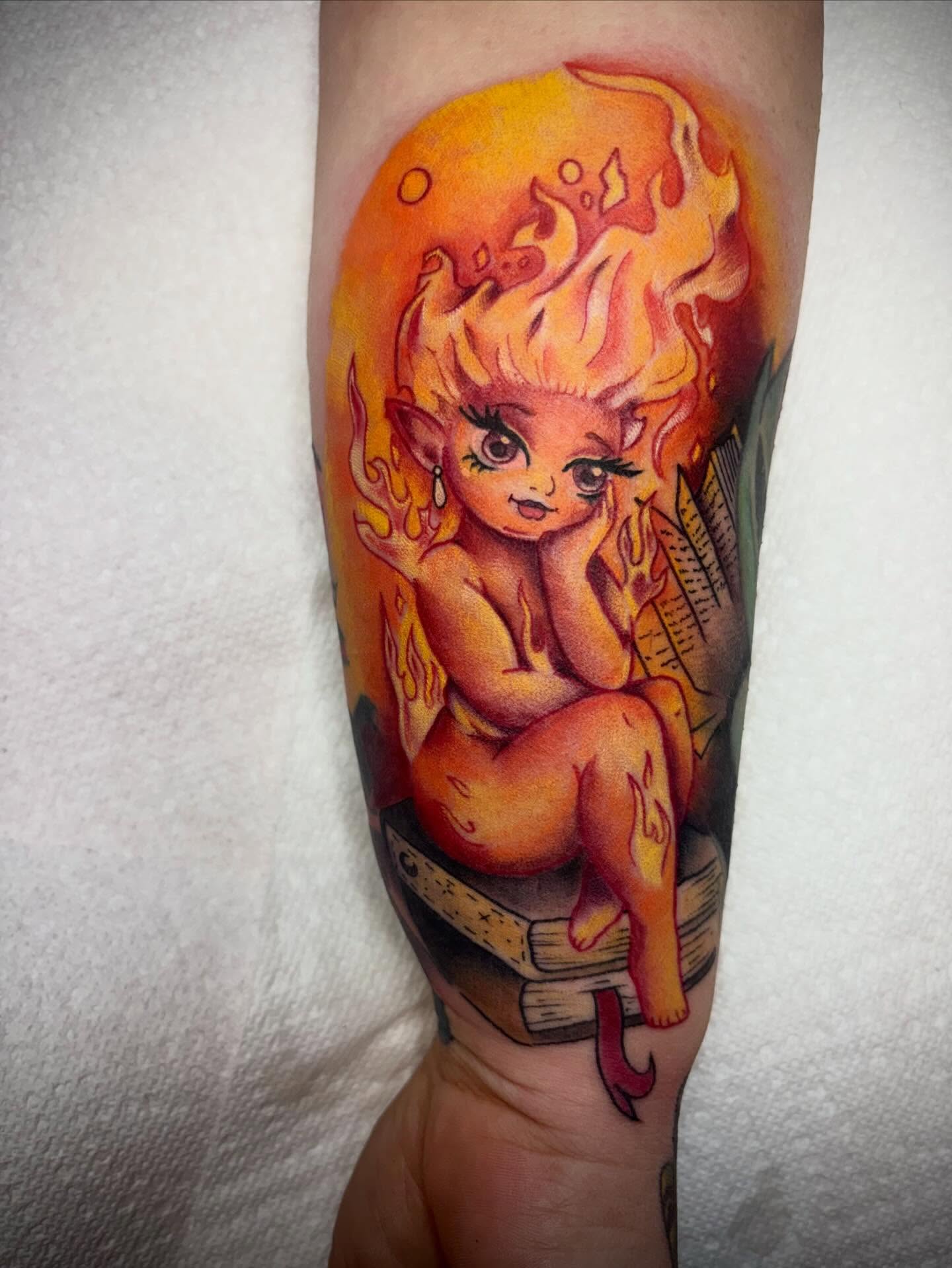 Tattoo by @dobbystattoos — new_school, illustrative