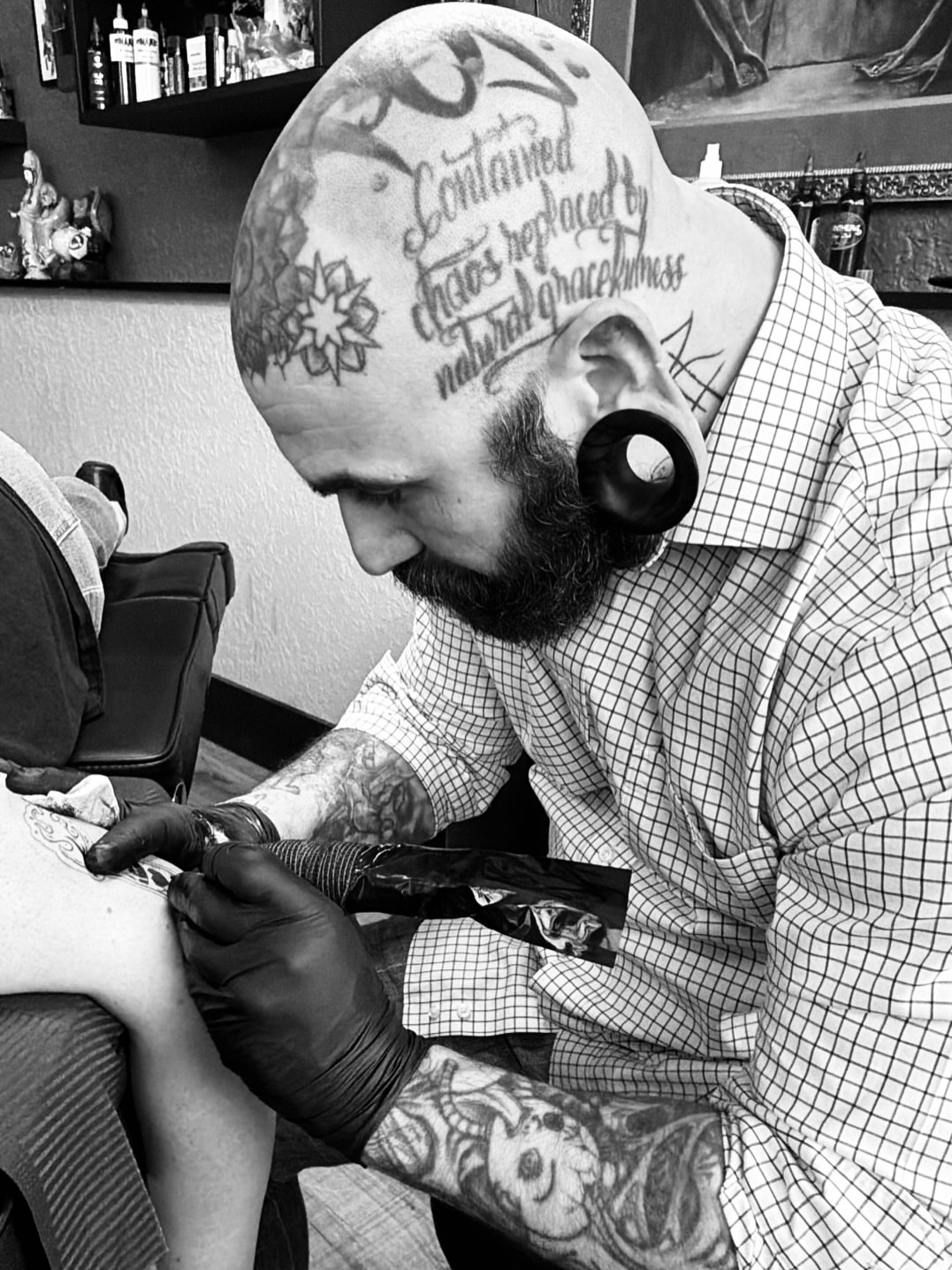 Tattoo by @gentlejosh — lettering_script