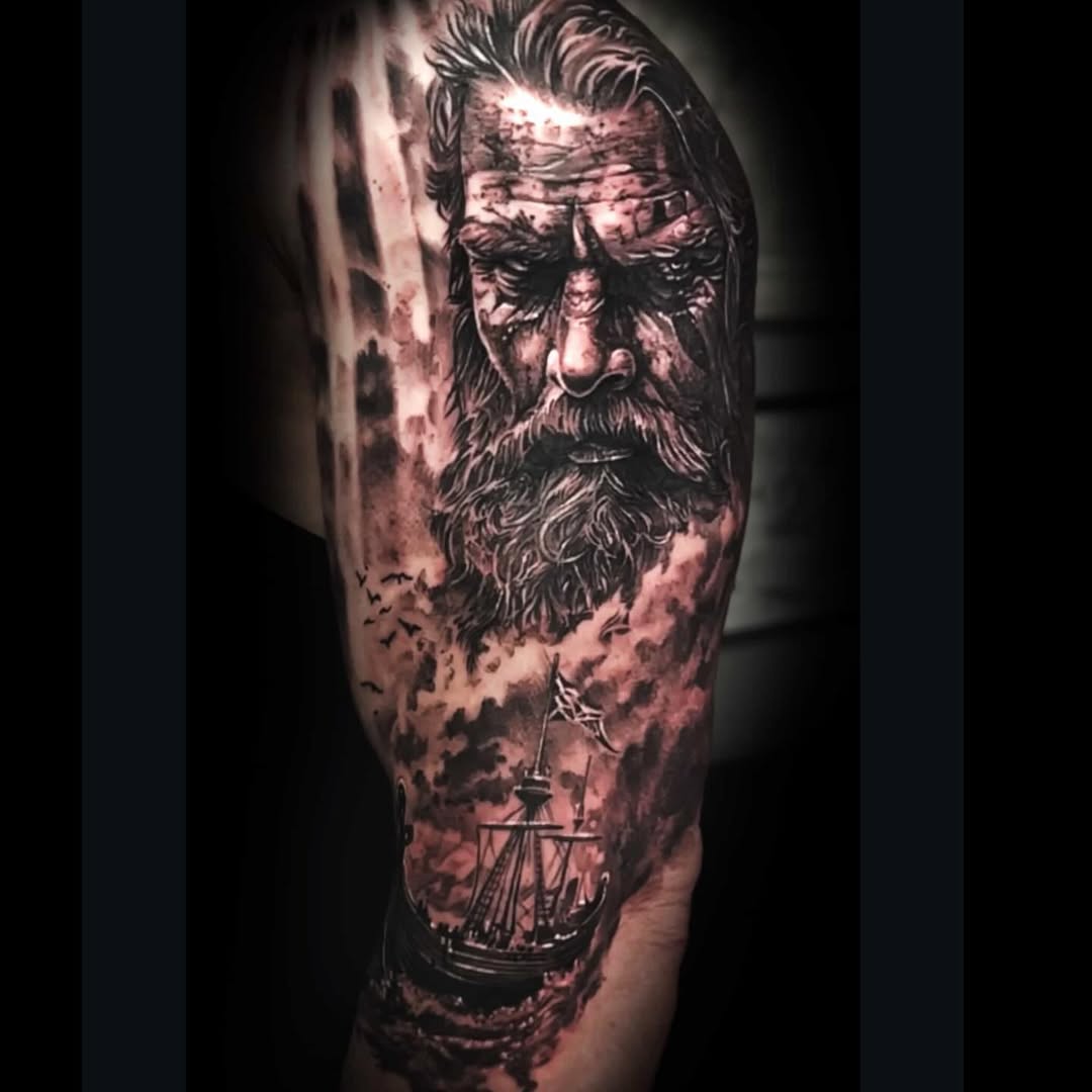 Tattoo by @young_sely — realism, black_and_grey