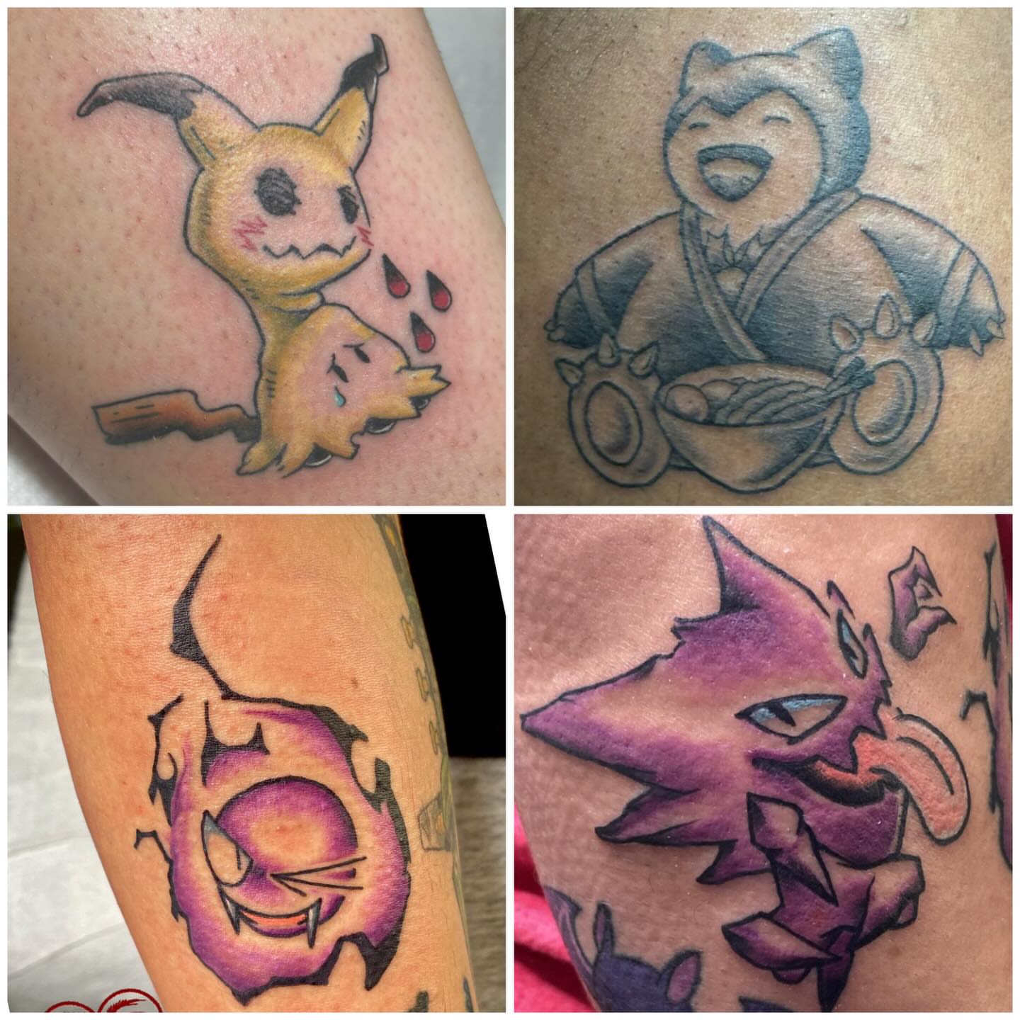 Tattoo by @tattoosbysweetnick — anime