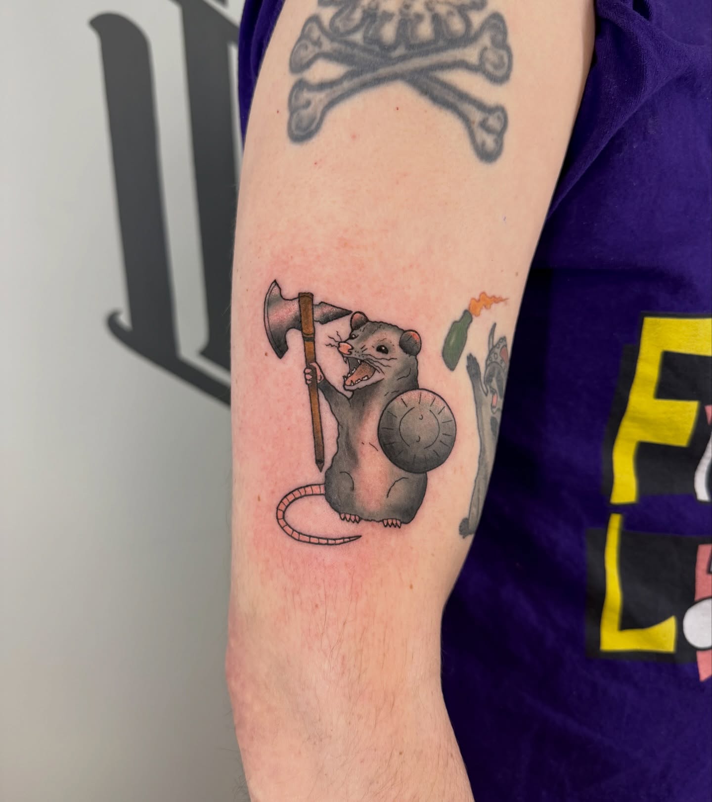 Tattoo by @trashcat.tattoos — american_traditional