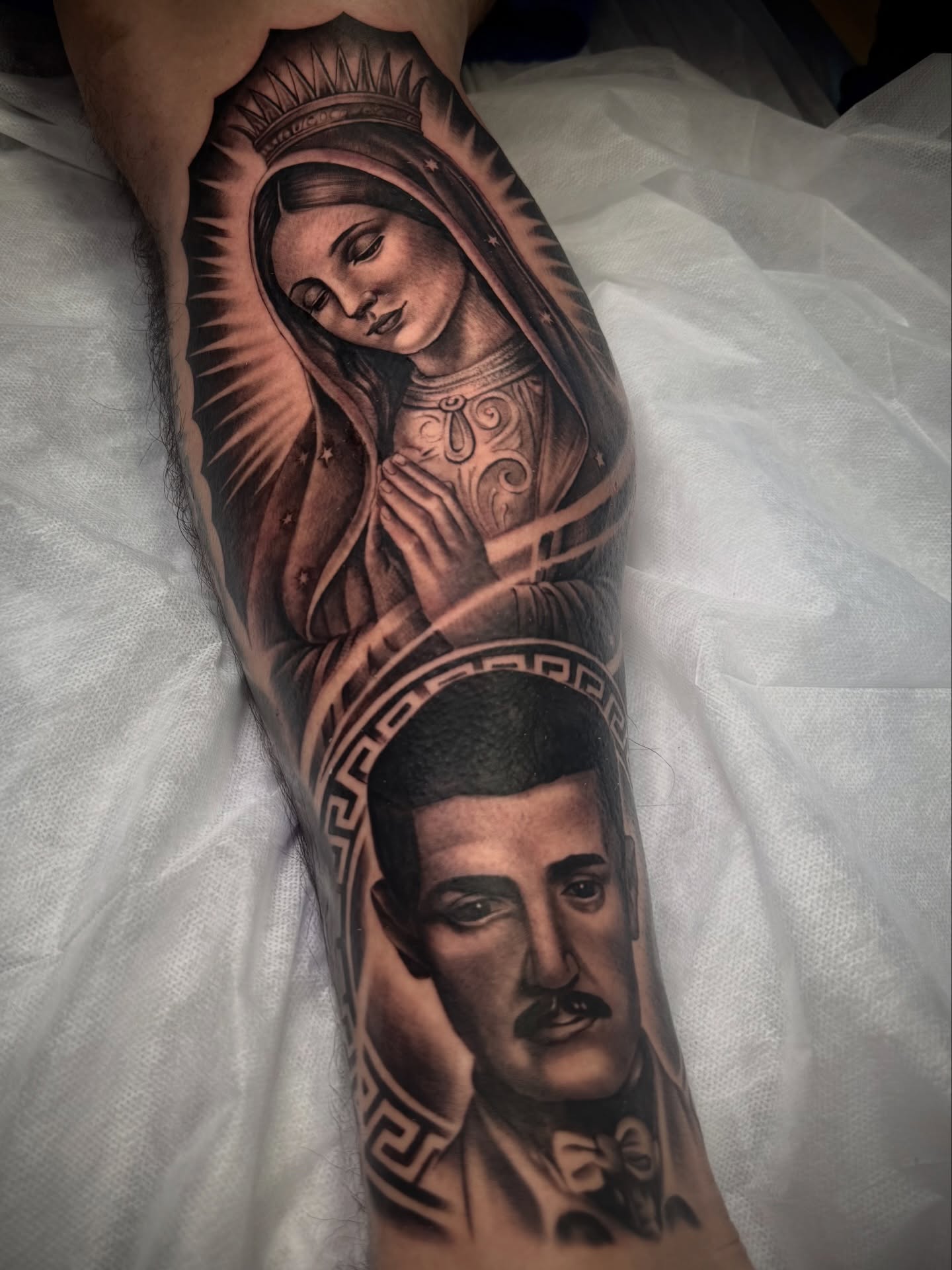 Tattoo by @alexusregina_ β realism, black_and_grey