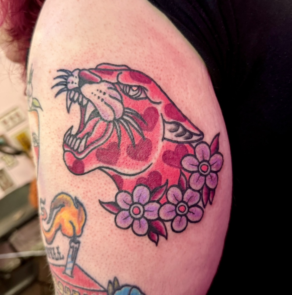 Tattoo by @nuclearhearttattoos — american_traditional