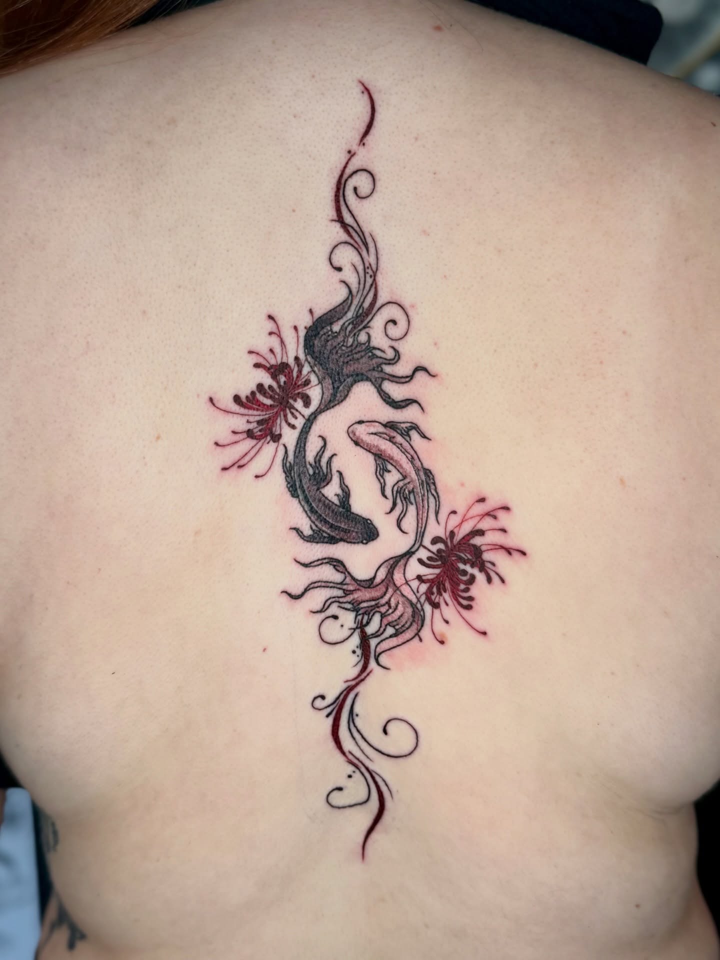 Tattoo by @bsomebodytattoos — japanese_irezumi, ornamental