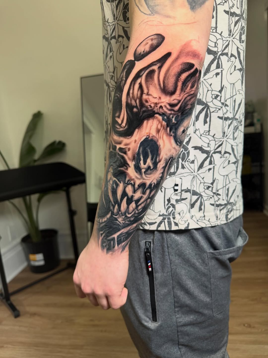 Tattoo by @joe_antonio_tattoos — black_and_grey, realism