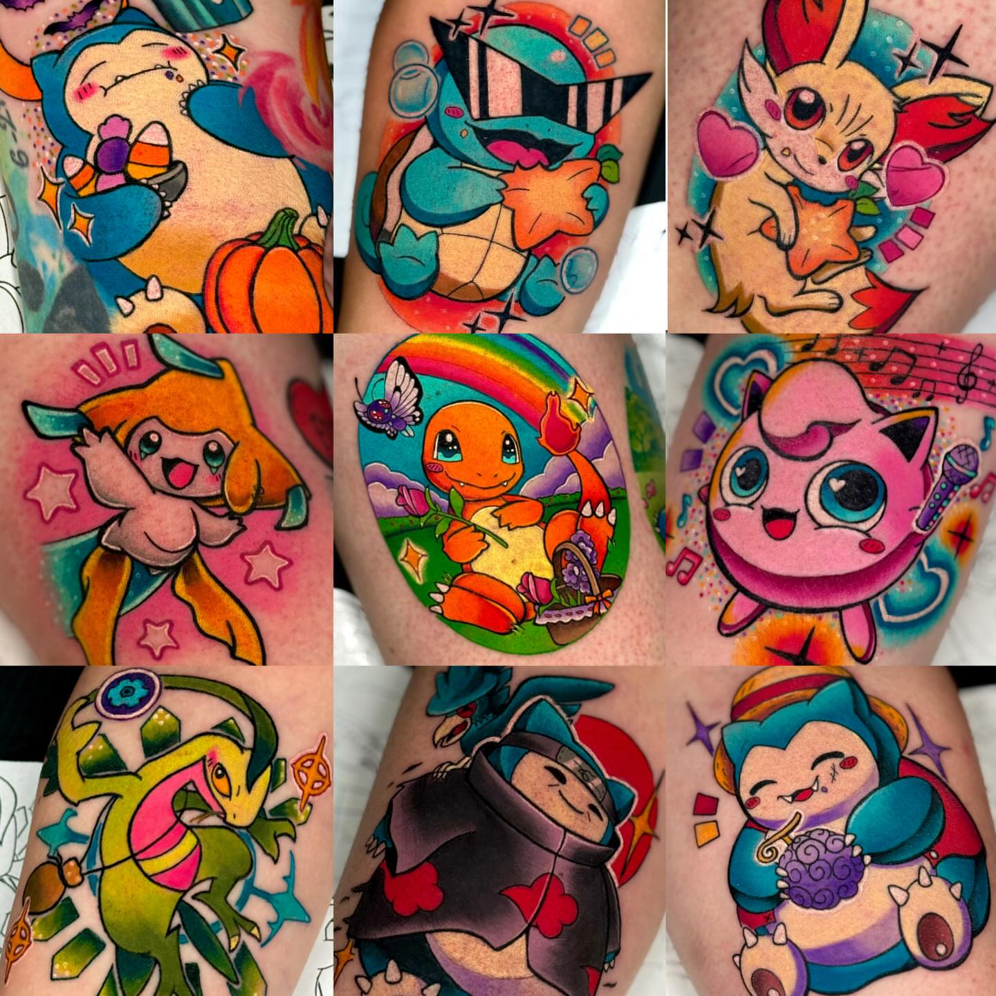 Tattoo by @briannadicksonart — new_school, anime