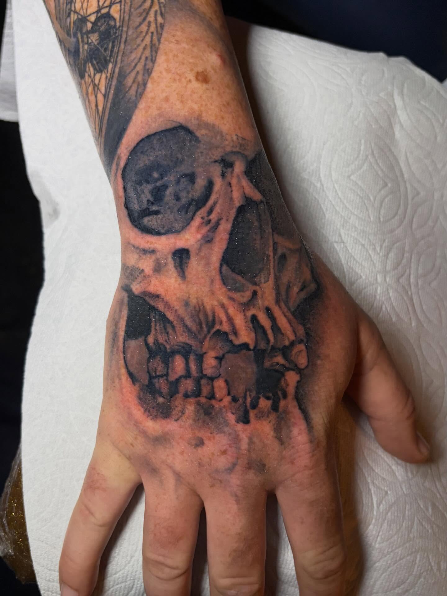 Tattoo by @elmertattoos — realism, dark_realism