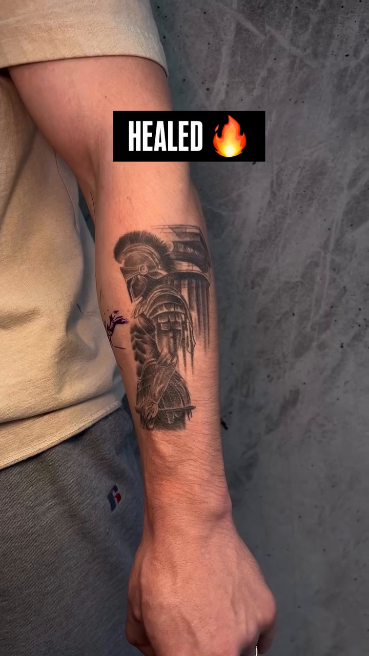 Tattoo by @inkbydame — realism, black_and_grey