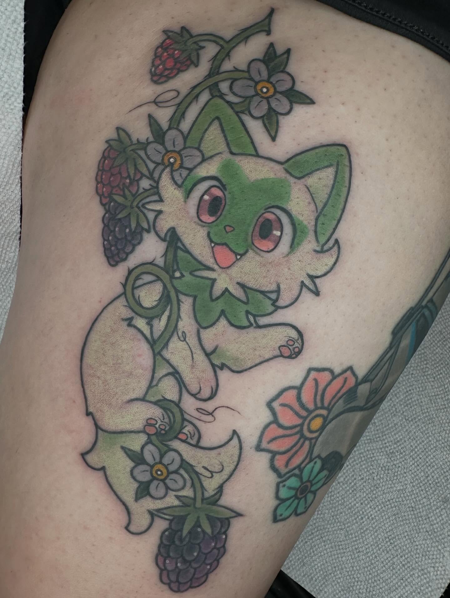 Tattoo by @tattoosbysav — new_school, anime