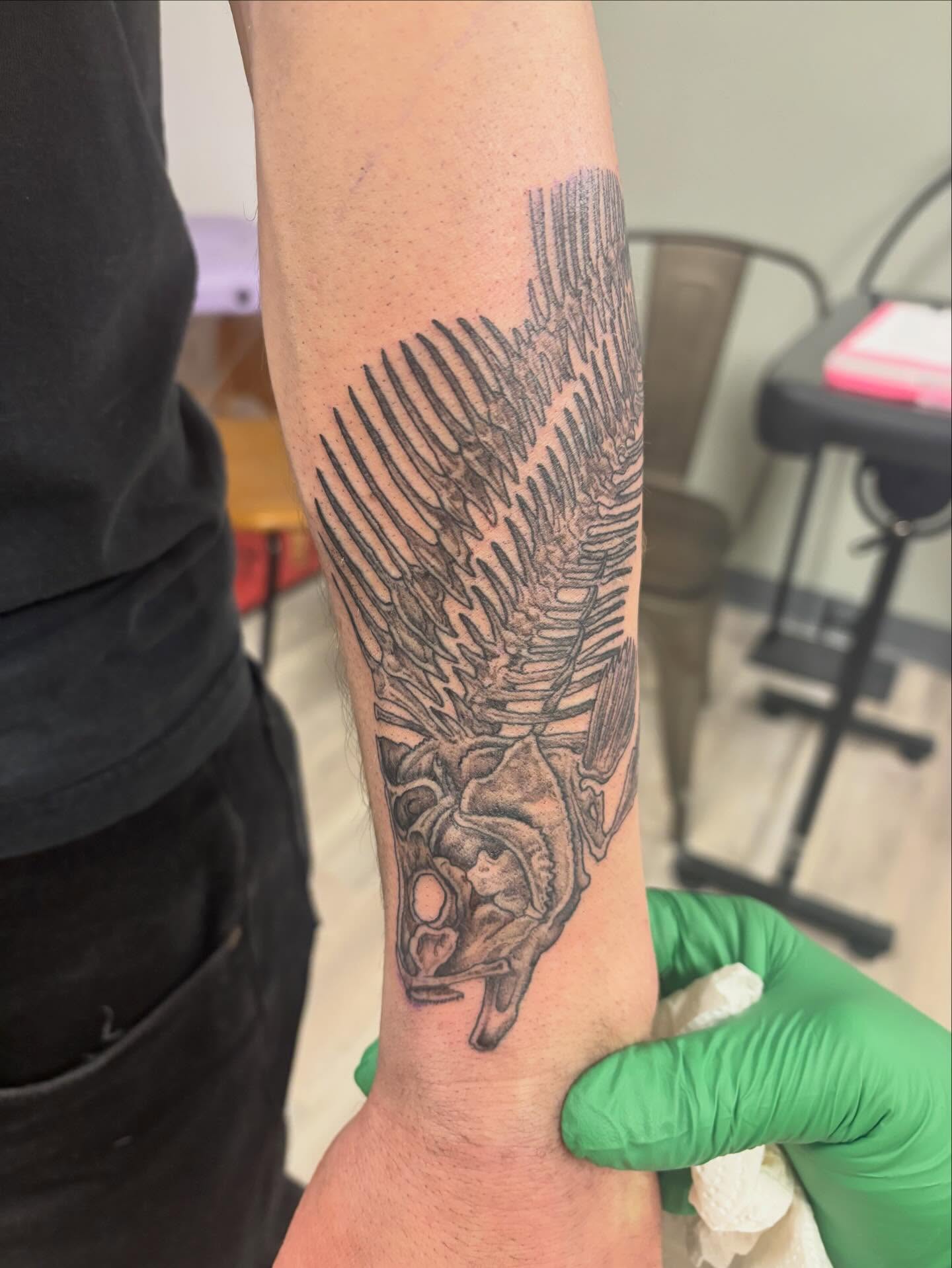 Tattoo by @kevinberubetattooer — black_and_grey