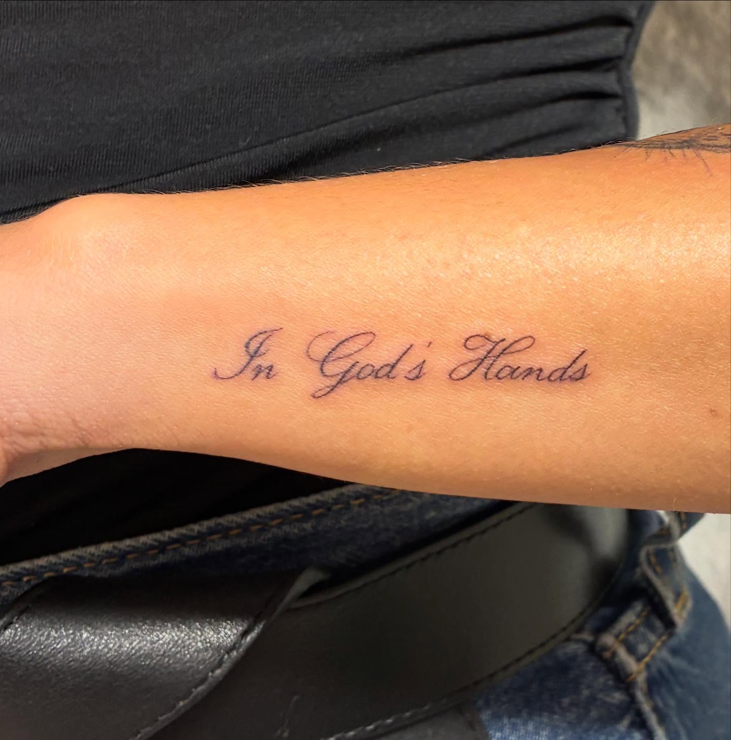 Tattoo by @tatubuny — lettering_script