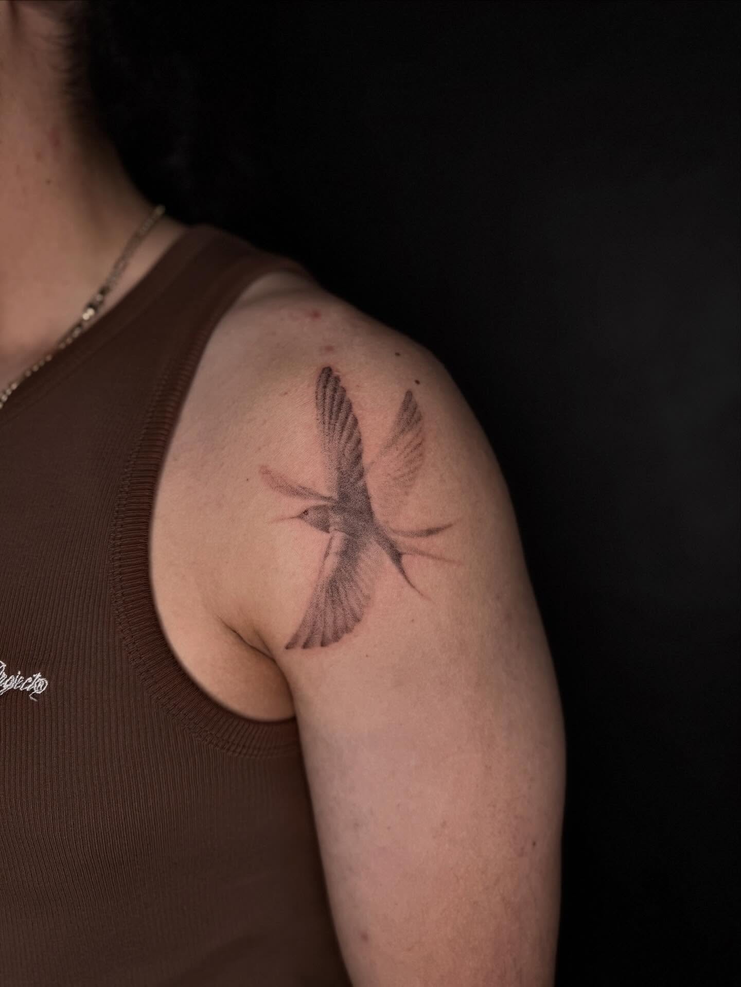 Tattoo by @mbauertattoo — black_and_grey