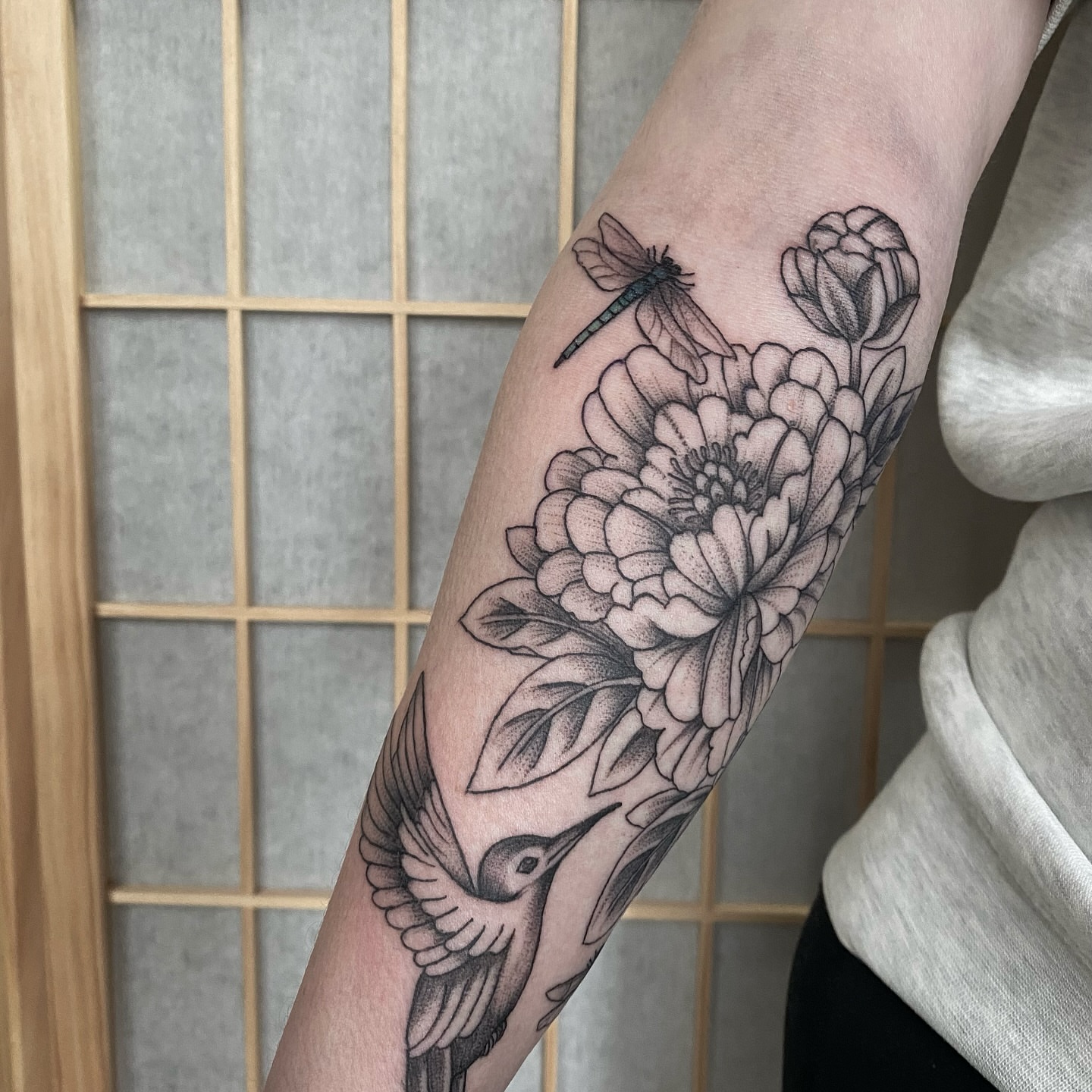 Tattoo by @tattoosbylinds — dotwork, realism