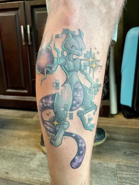 Tattoo by @space.paranoid — geometric