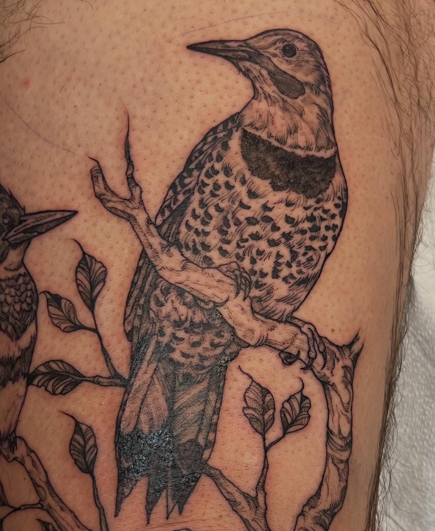 Tattoo by @judeletronik_tattoo — black_and_grey