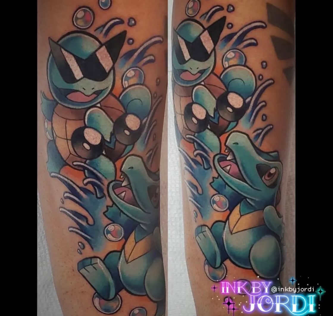 Tattoo by @inkbyjordi — new_school, anime