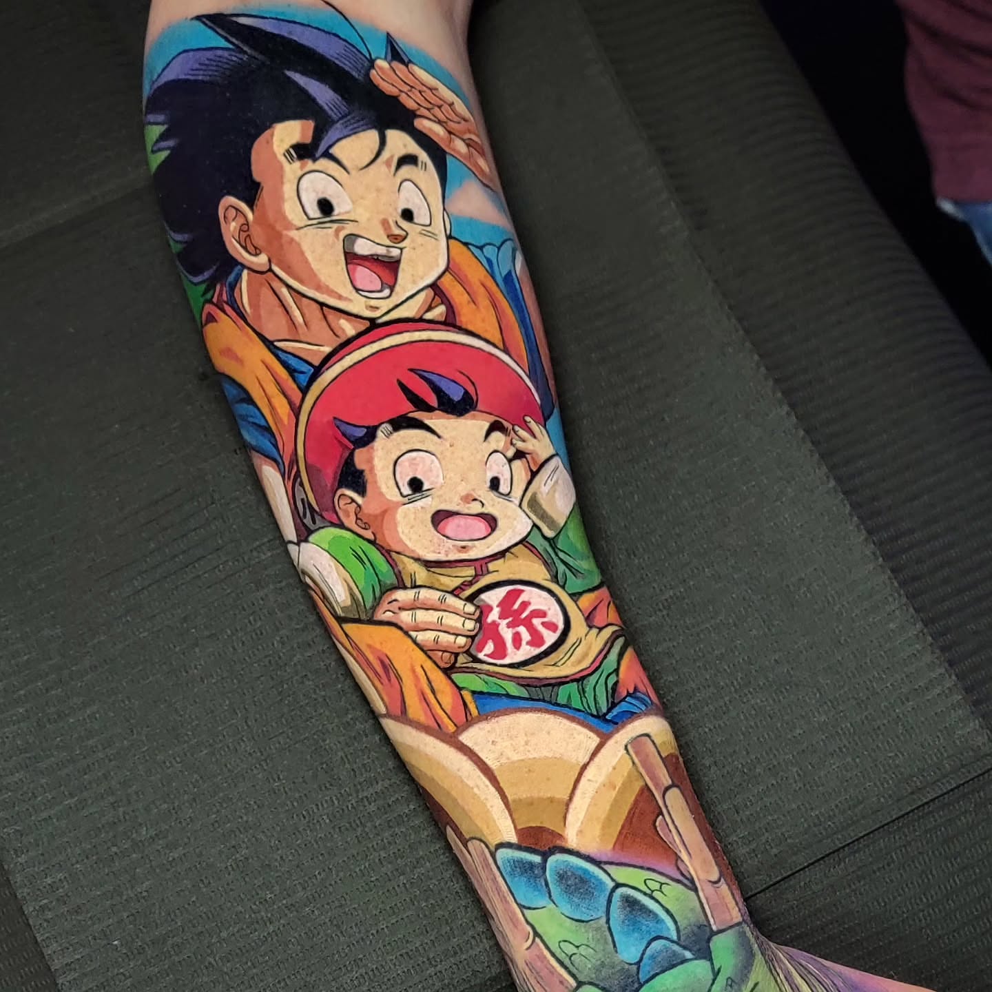 Tattoo by @melissadoestattoos — anime