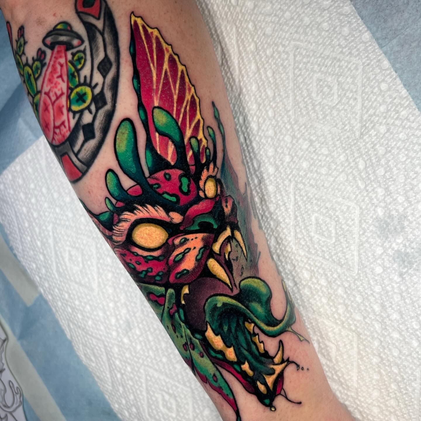 Tattoo by @hairofthehound — american_traditional