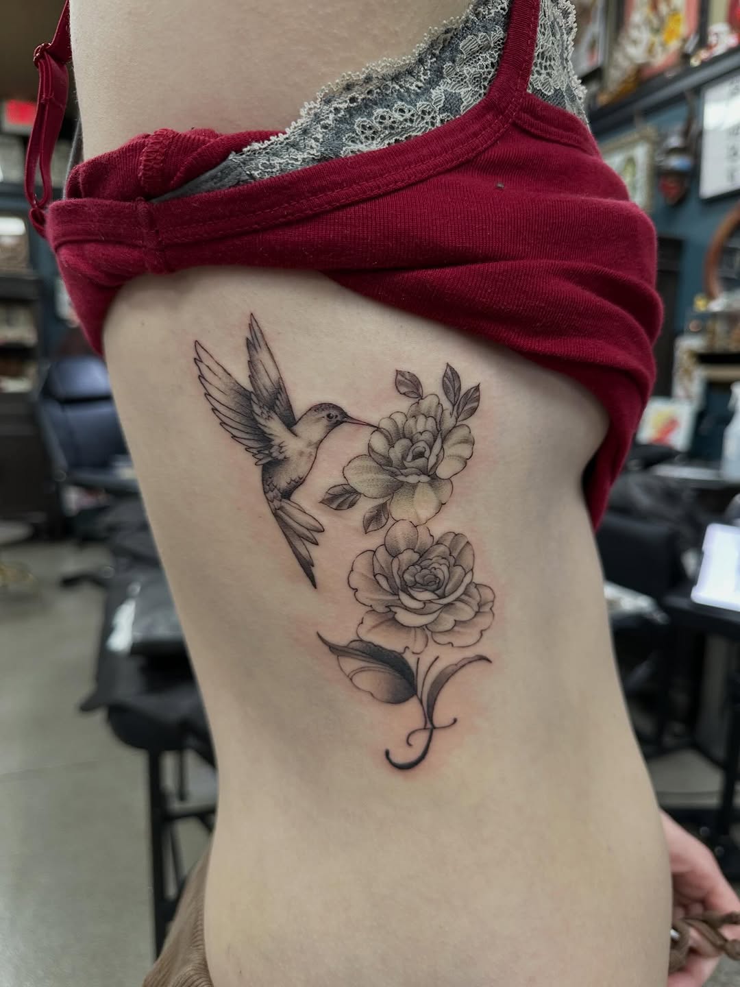 Tattoo by @shawn_tattoo — fine_line, black_and_grey