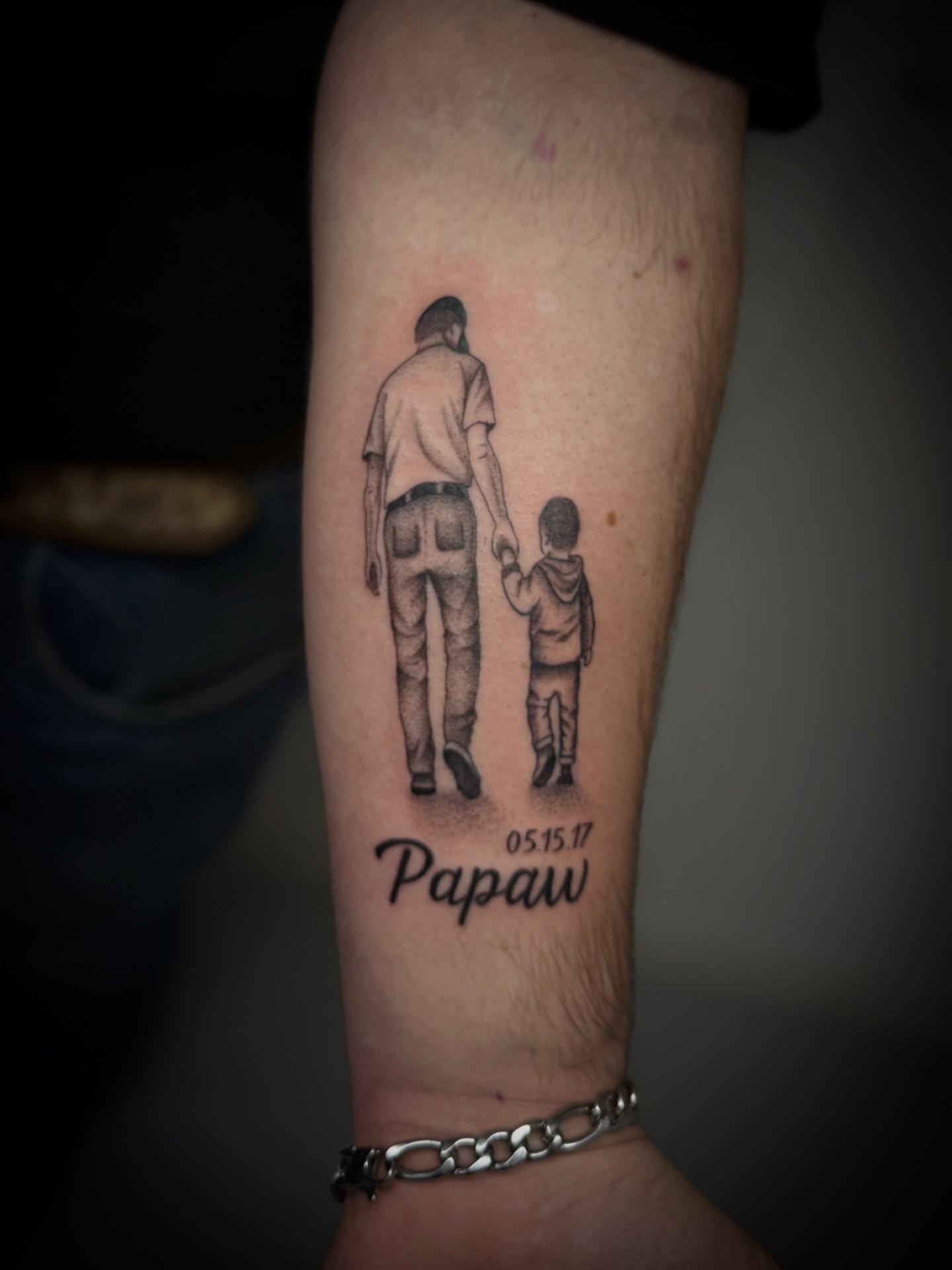 Tattoo by @llanotattooart — black_and_grey