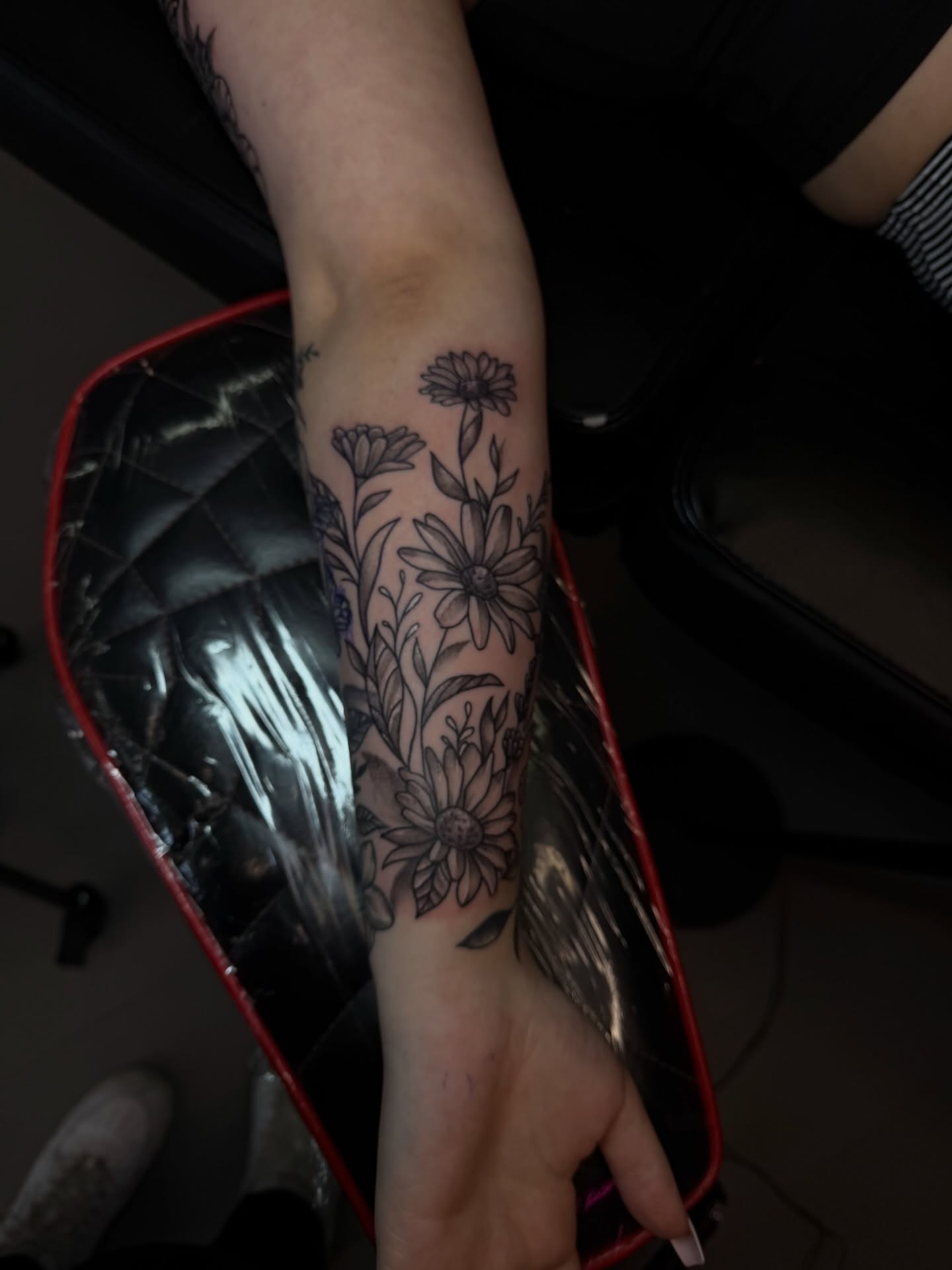 Tattoo by @unhurtt.tats — black_and_grey