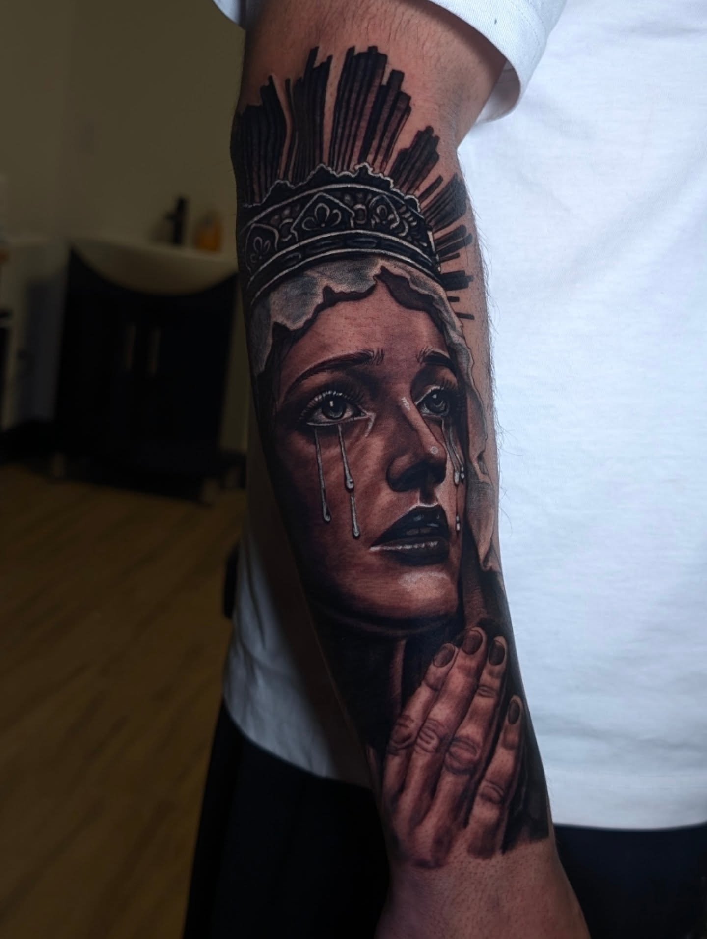 Tattoo by @antop_art — realism, dark_realism