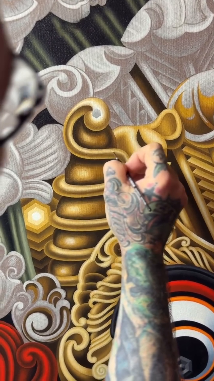 Dragon japanese irezumi tattoo by Mike Cole