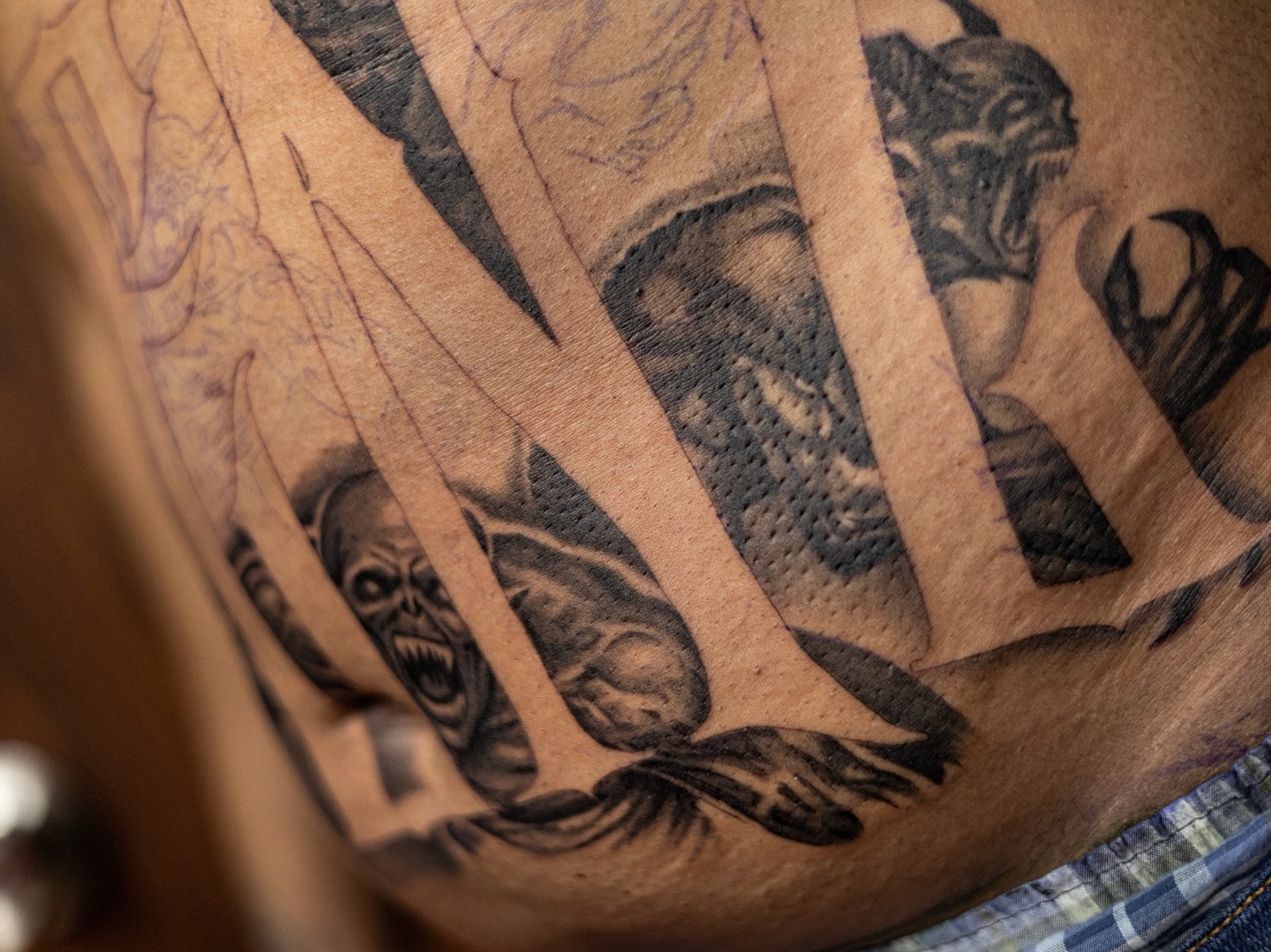 Tattoo by @salazar_ink — dark_realism, black_and_grey