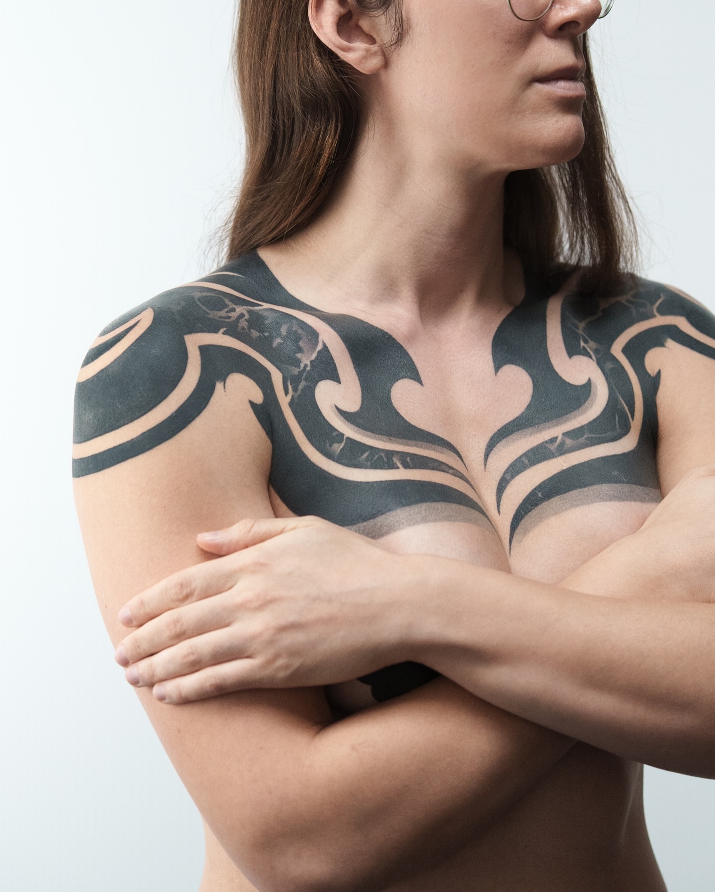 Tattoo by @katiemizuno — tribal