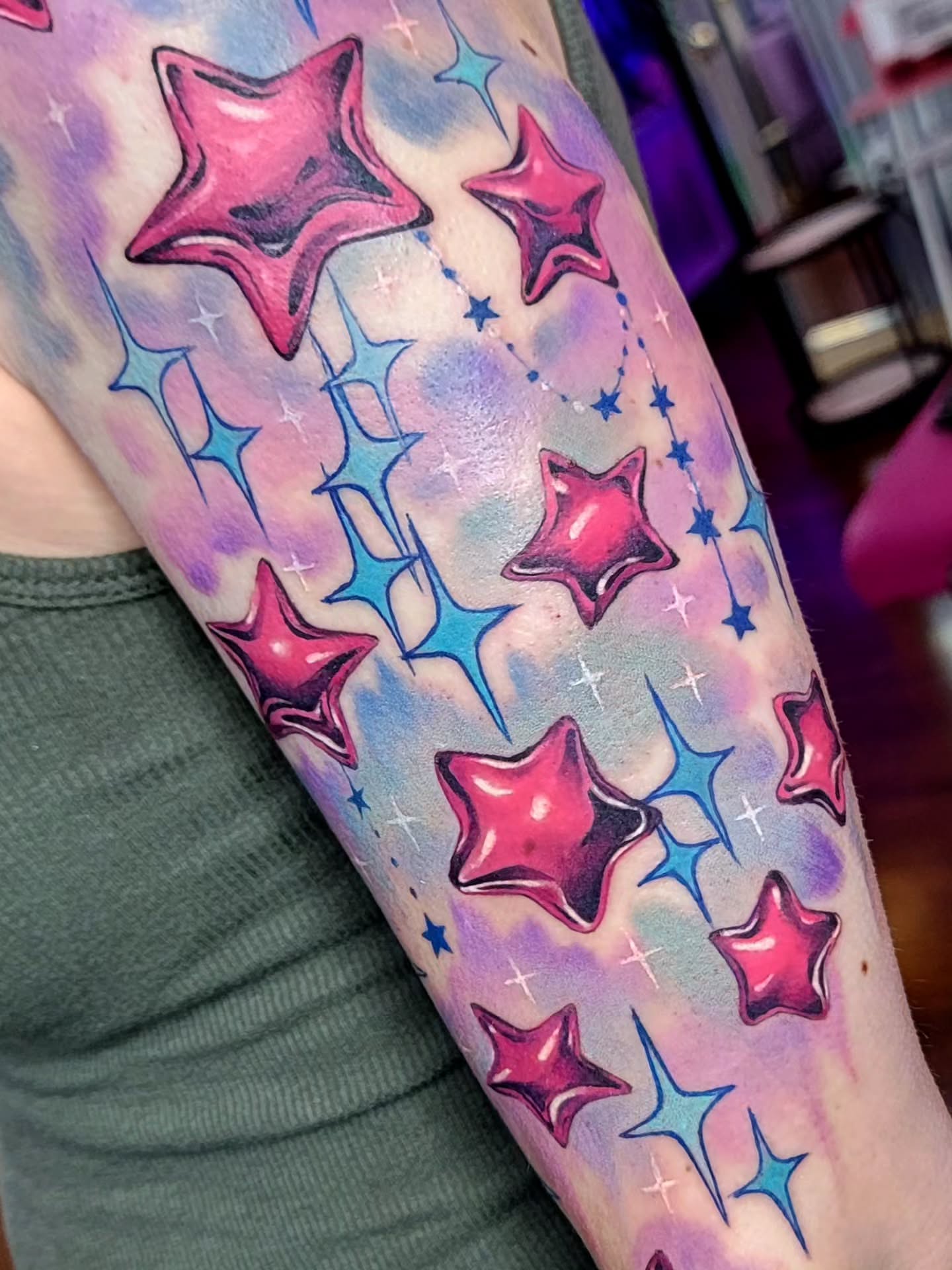 Tattoo by @kerryfairytattoos β watercolor