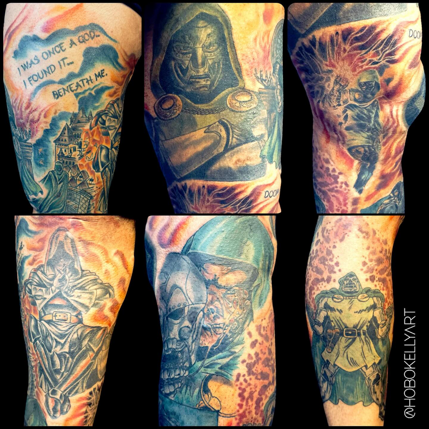 Tattoo by @hobokellyart โ dotwork, realism