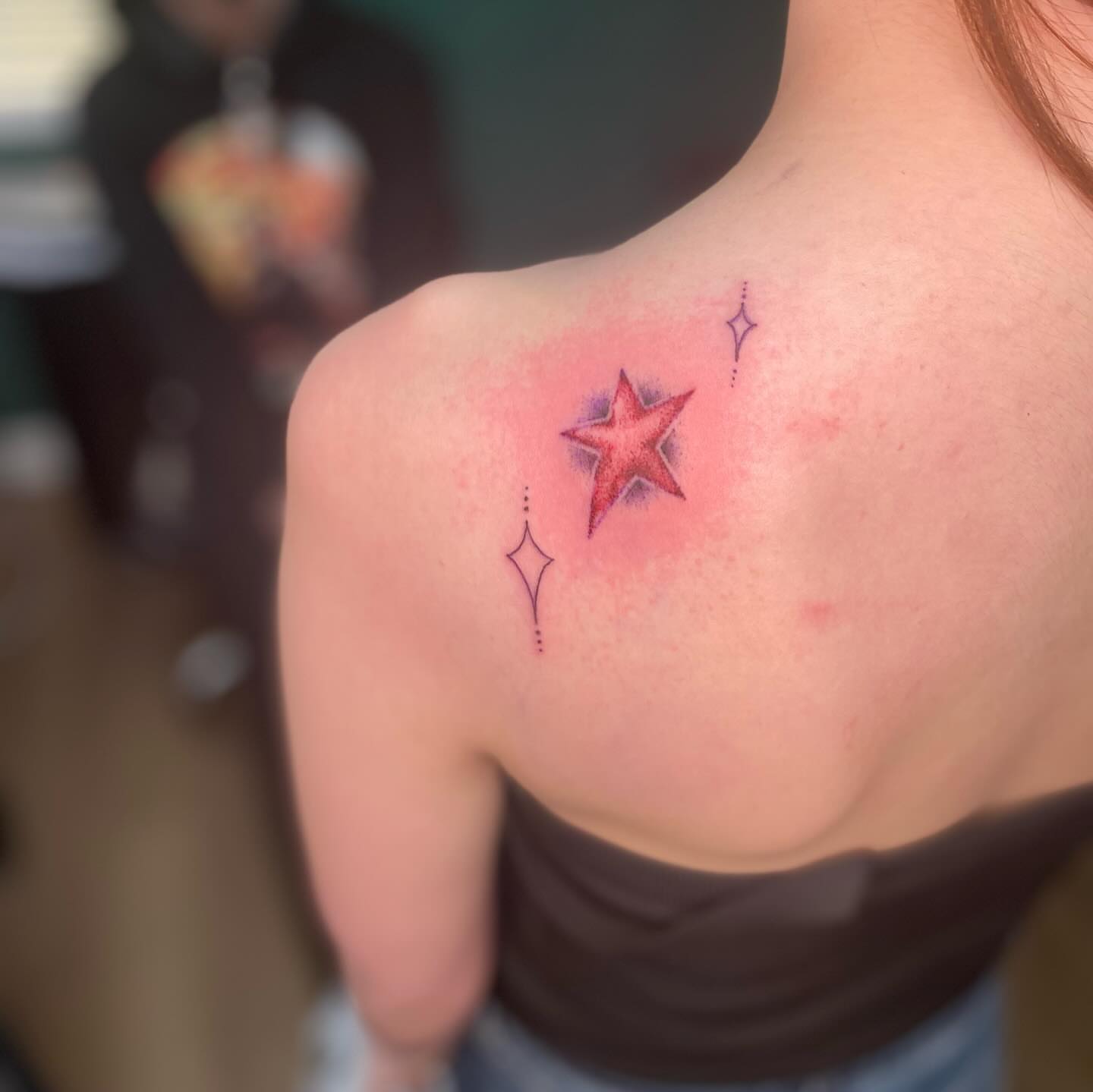 Tattoo by @ashley.roller.art — dotwork