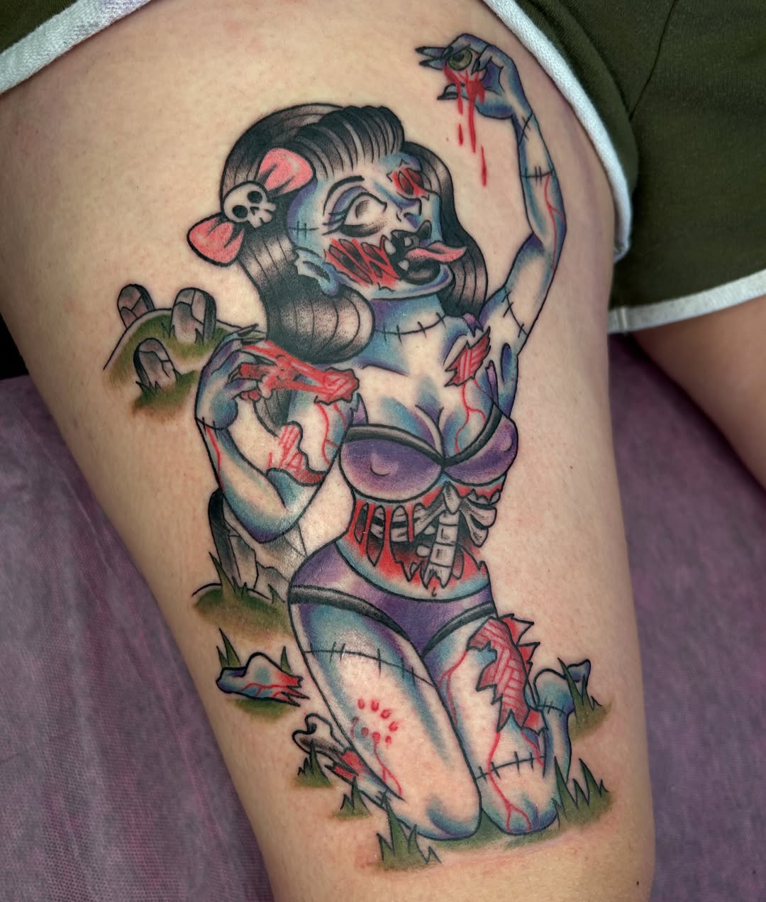 Tattoo by @audberry_tattoo — new_school, american_traditional